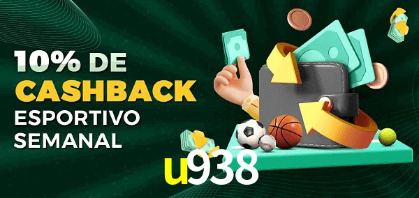 10% de bônus de cashback na u938
